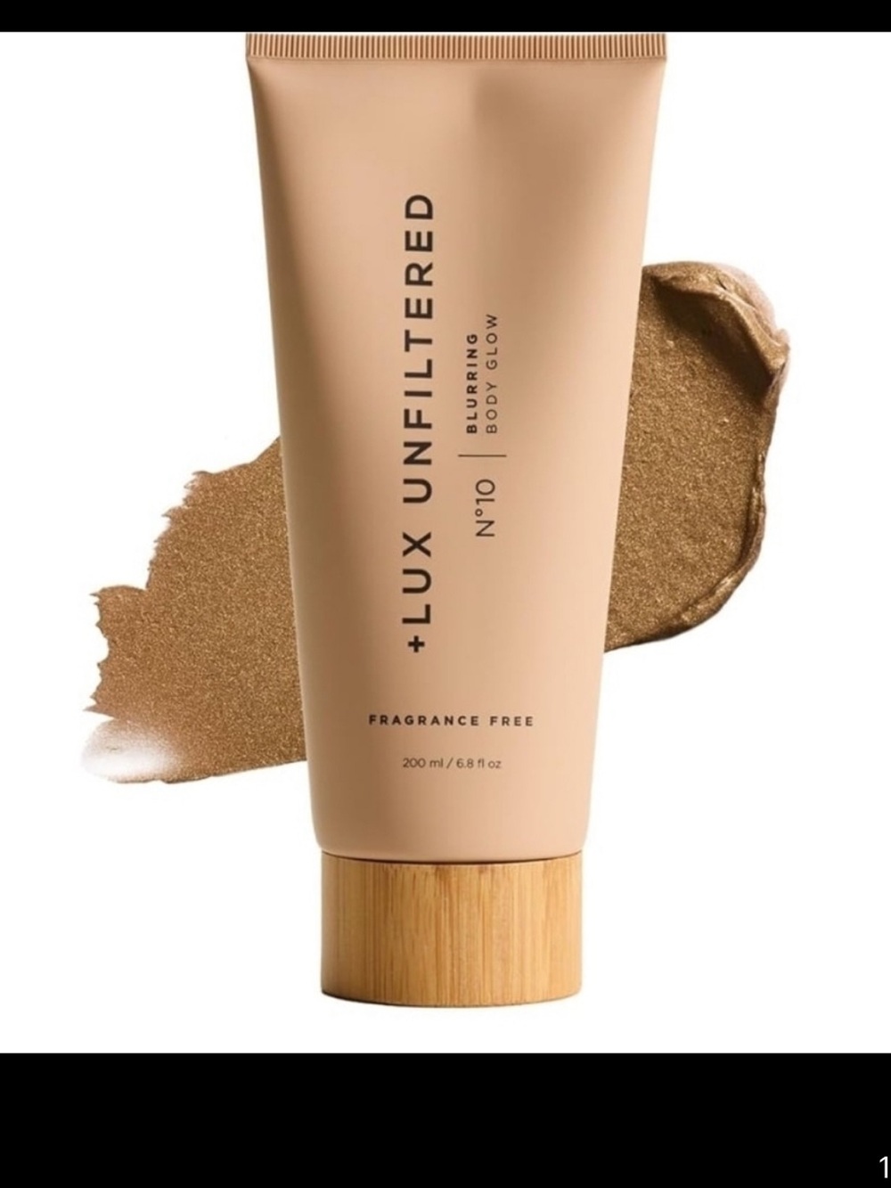 NEW Lux Unfiltered N°10 Blurring Body Glow Lotion - Instant Body Shimmer Lotion
